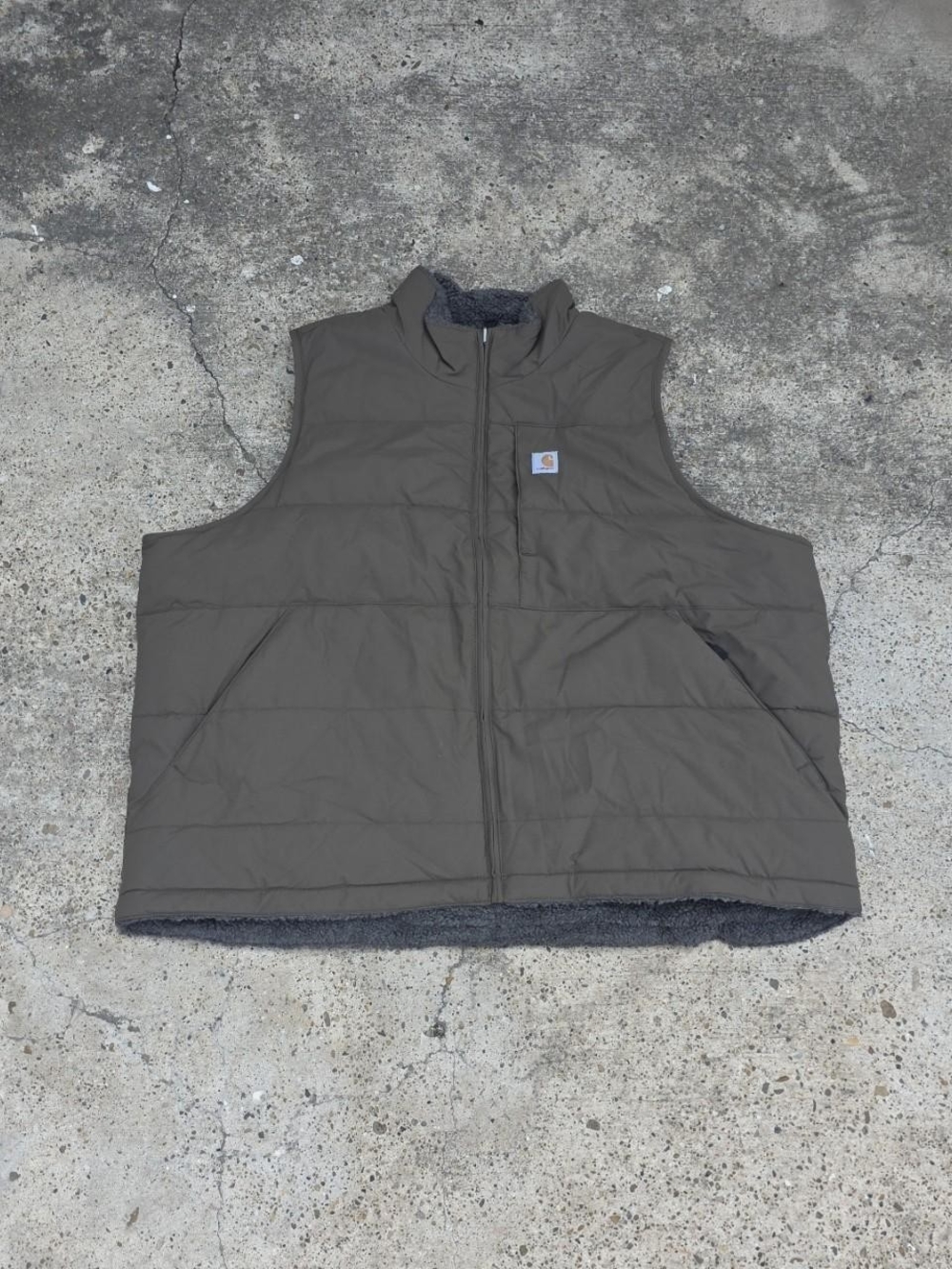Carhartt Reversible Relaxed Fit Insulated Vest Size 2XL -Never Worn, New Witho
